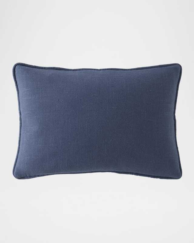 Wisteria Solid Boudoir Pillow, 13" x 19"